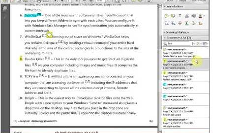 Remove all comments and highlights from a pdf using Adobe Reader XI