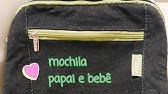 Conjunto Natura Papai E Bebe Com Mochila Youtube