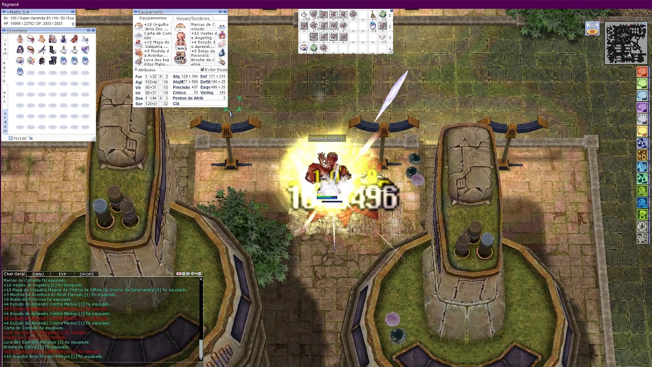 Ragnarok online - Combo Celine SA @bRO - YouTube