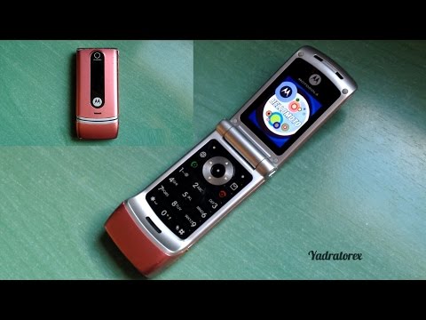 Motorola W377 retro review (old ringtones, images & games)