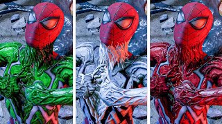 Spider-Man Removes All His Symbiote Suits