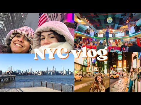 VLOG NEW YORK WITH SNOW AND BROOKLYN AND REUNION WITH MICHELLE ALVES