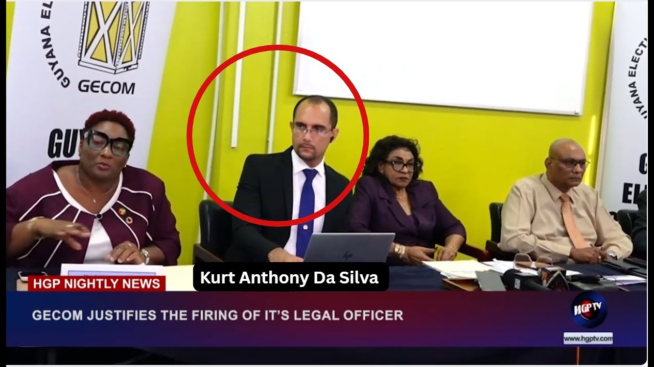 GECOM JUSTIFIES ITS FIRING OF LEGAL OFFICER