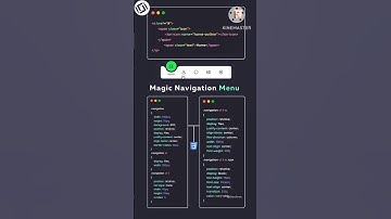 Magic 🪄 Navigation Bar Animation Using #html #css | Web Development @DevArea