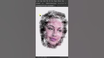 How to Create Easy Photo Paint Effect in photoshop -2025  #photoshop   #watercolor  #pixel syntax