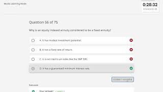 Life Insurance Exam Simulator screenshot 5