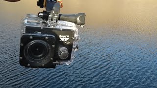 Дешевая камера для блога. Экшн камера 4K sports Ultra HD DV water resistant 30 M обзор, тест.