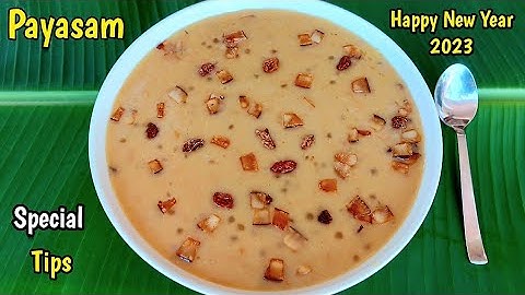 New year Spl பாசிப்பருப்பு ஜவ்வரிசி சேமியா பாயாசம் இனி இப்படி செய்ங்க! #Payasamrecipe|GIVEAWAYDAY-16