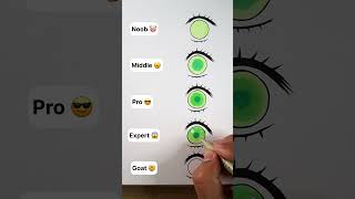 How To Draw Anime Eye #Shorts