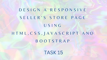 Web Project Task 15 | 1st Year |  Semester 1 |Java Institute |