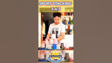 Fast Cup Stacking: G5 3-6-3 in 2.263 Seconds! #sportstacking stacking #fast #shorts