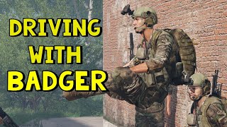 Driving with Badger | ArmA 3