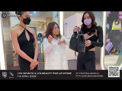 เฟียร์ซบุก LYN INFINITE & LYN BEAUTY POP-UP STORE พาดูกระเป๋าลายโมโนแกรม คอลเลคชั่นใหม่ล่าสุด