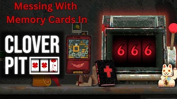 Messing Around With Memory Cards (and gettin CRAZY jackpots..) | Cloverpit