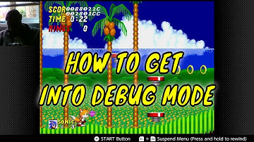 SONIC THE HEDGEHOG 2 - HOW TO GET INTO DEBUG MODE - NINTENDO SWITCH ONLINE EXPANSION PAK