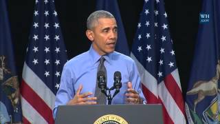 President Obama Speaks to Community Members in Flint, MI