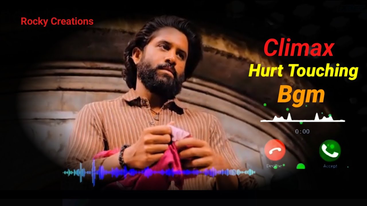 Thandel Climax Hurt Touching BGM | Naga Chaitanya | Sai Pallavi | DSP | Rocky Creations
