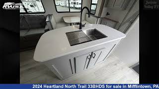 Magnificent 2024 Heartland North Trail Travel Trailer RV For Sale in Mifflintown, PA | RVUSA.com