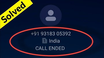 Call End Ho Raha Hai | Call Ended Ki Problem Kaise Solve Karen | Fix Call Ended Problem