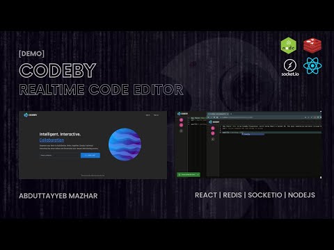 CodeBy Real-time Collaborative Code Editor | Interactive Web-based Coding [DEMO]