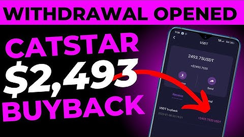 CATSTAR KYC DONE || WITHDRAWAL OF $2,493 BUYBACK SUCCESSFUL?