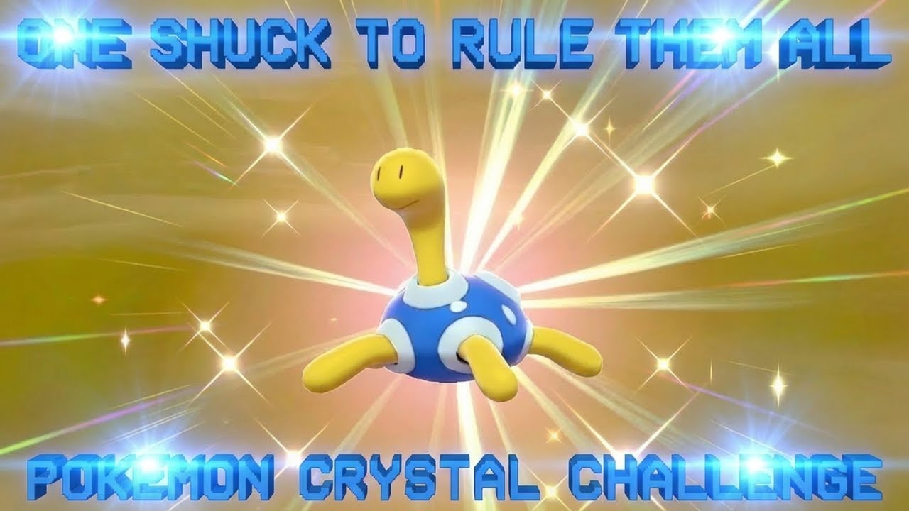 1 SHUCK vs KANTO POKEMON CRYSTAL - YouTube