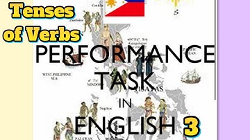 Performance Task in English 3 || MELCBASED