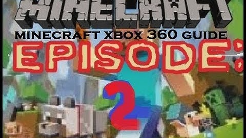 Minecraft xbox 360 guide - cobblestone and obsidian generators