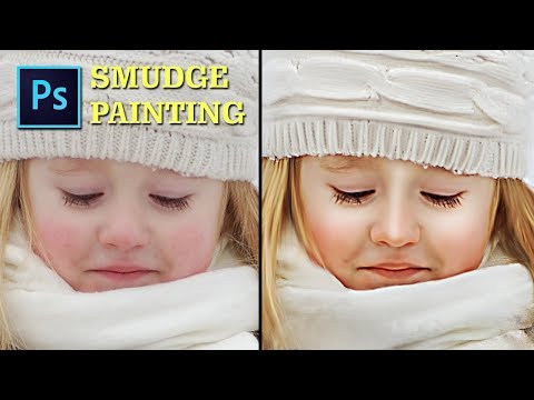 Tutorial Smudge Painting - Photoshop CC (for beginner)