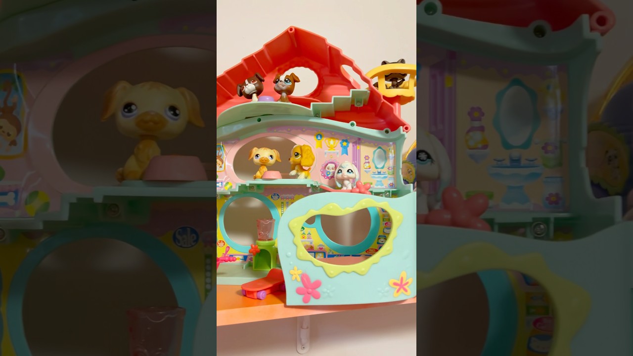 Let’s decorate a big Littlest Pet Shop house!✨💕🐱