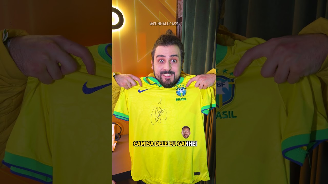 Hoje eu vi o NEYMAR! - MÚSICA | @CUNHALUCASS