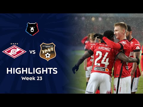Spartak Moscow Ural Goals And Highlights