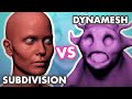 Subdivisions VS Dynamesh in ZBrush