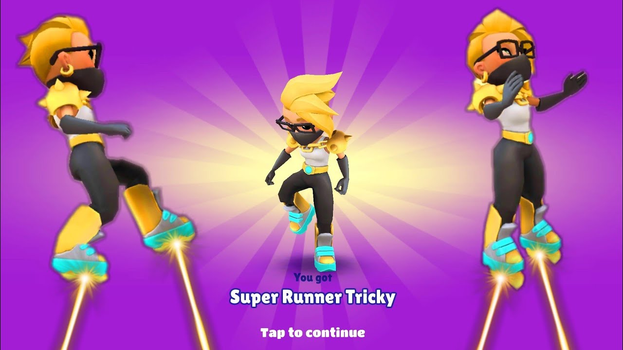 UNLOCKING SUPER RUNNER TRICKY IN SUBWAY SURFERS SAN FRANCISCO 2022 BY TIME  TRAVEL CLEARING ALL STAGE 