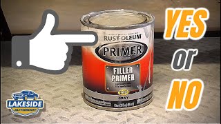 Is Rustoleum Filler Primer Good For Auto Body Repair?