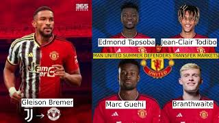 BREAKING NEWS🚨Five players Transfer Market Target🔥 Amid Varane Departure with Man UTD Announced✅