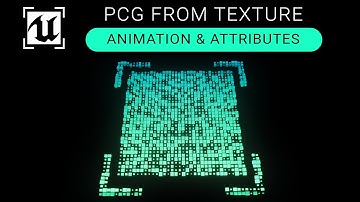 Unreal Engine 5.5 - Animated PCG From Texture
