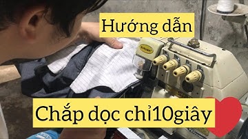Hướng dẫn may chắp dọc quần 1ga vô cùng đơn giản #the quick guide clamp is extremely simple .