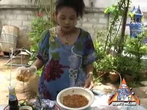 Video: Sai Oua Norra Thailändska Korvrecept