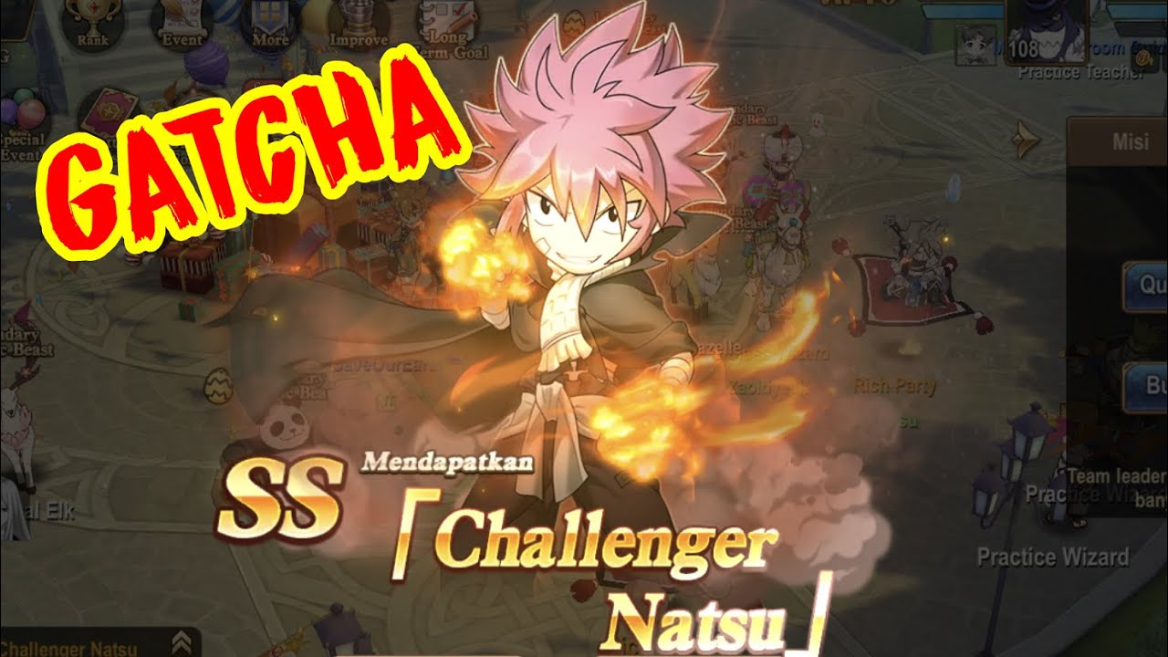 เกม แฟ รี่ เท ล pc  Update  Gatcha \u0026 Review CHALLENGER  NATSU // FAIRY TAIL: Forces Unite!