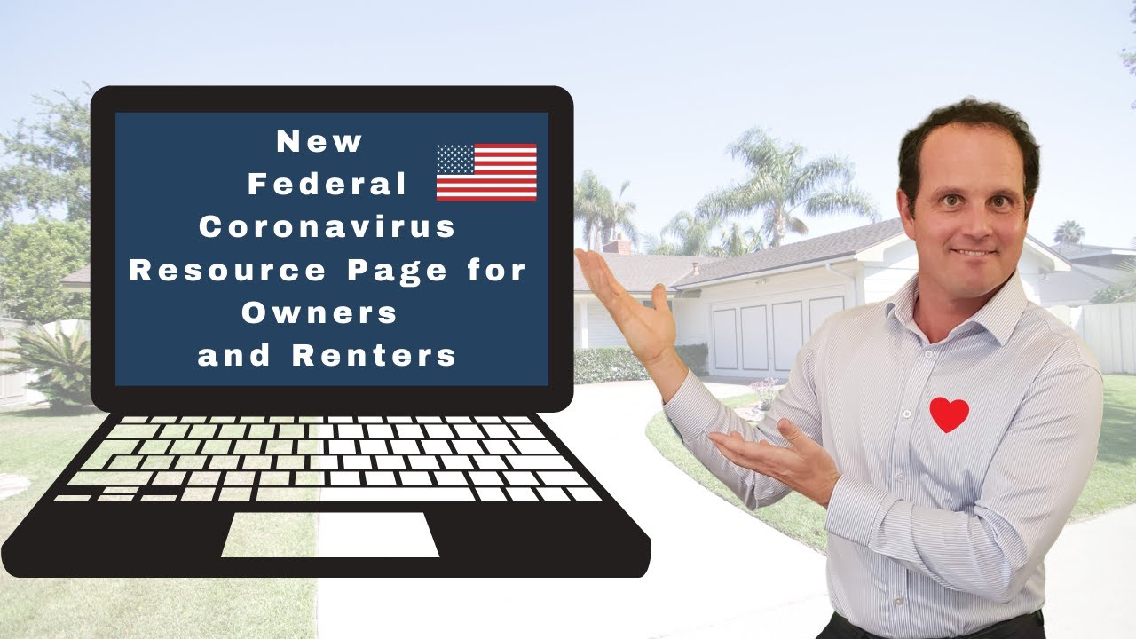 U.S. Government’s New Coronavirus Resource Website for Mortgage and Housing Assistance - May 2020