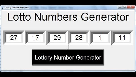 How to Create a Lottery Number Generator in Python