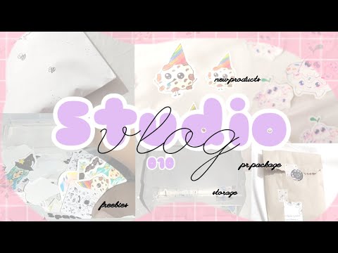 Studio vlog 10 | freebies | New storage | PR package | customised order | Yash Creations Art