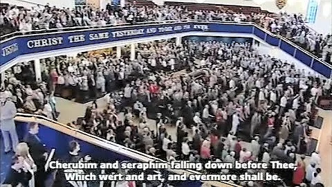 Holy, Holy, Holy! Lord God Almighty! Gospel Hymn. Whitewell Metropolitan Tabernacle Belfast