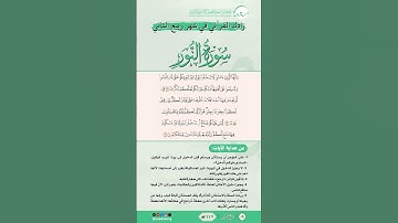 زادك القرآني في شهر ربيع الثاني | سورة النور | من الآية (27) إلى الآية (29) | #القرآن #اكسبلور
