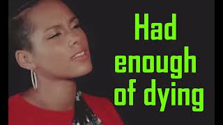 🎶Alicia Keys – We Are Here (Official Lyric Video  @hoops_n_rhymes )