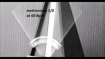metronome 5/8 at 60 Bpm