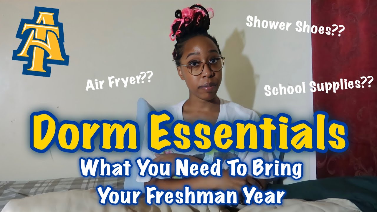 What You NEED To Bring Your Freshman Year | Dorm Essentials | NCAT