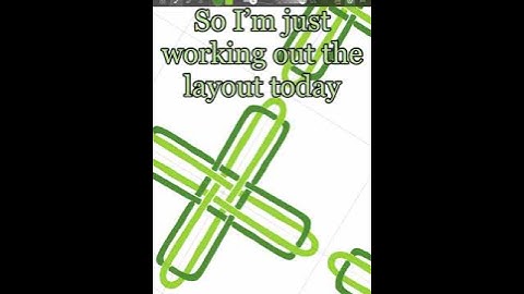 Second attempt at this graphic tree pattern. But it’s still definitely not a tree! 🤣