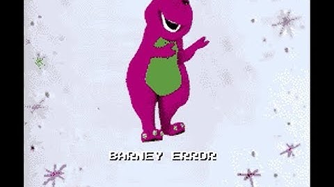 Barney Error (NES Edition)